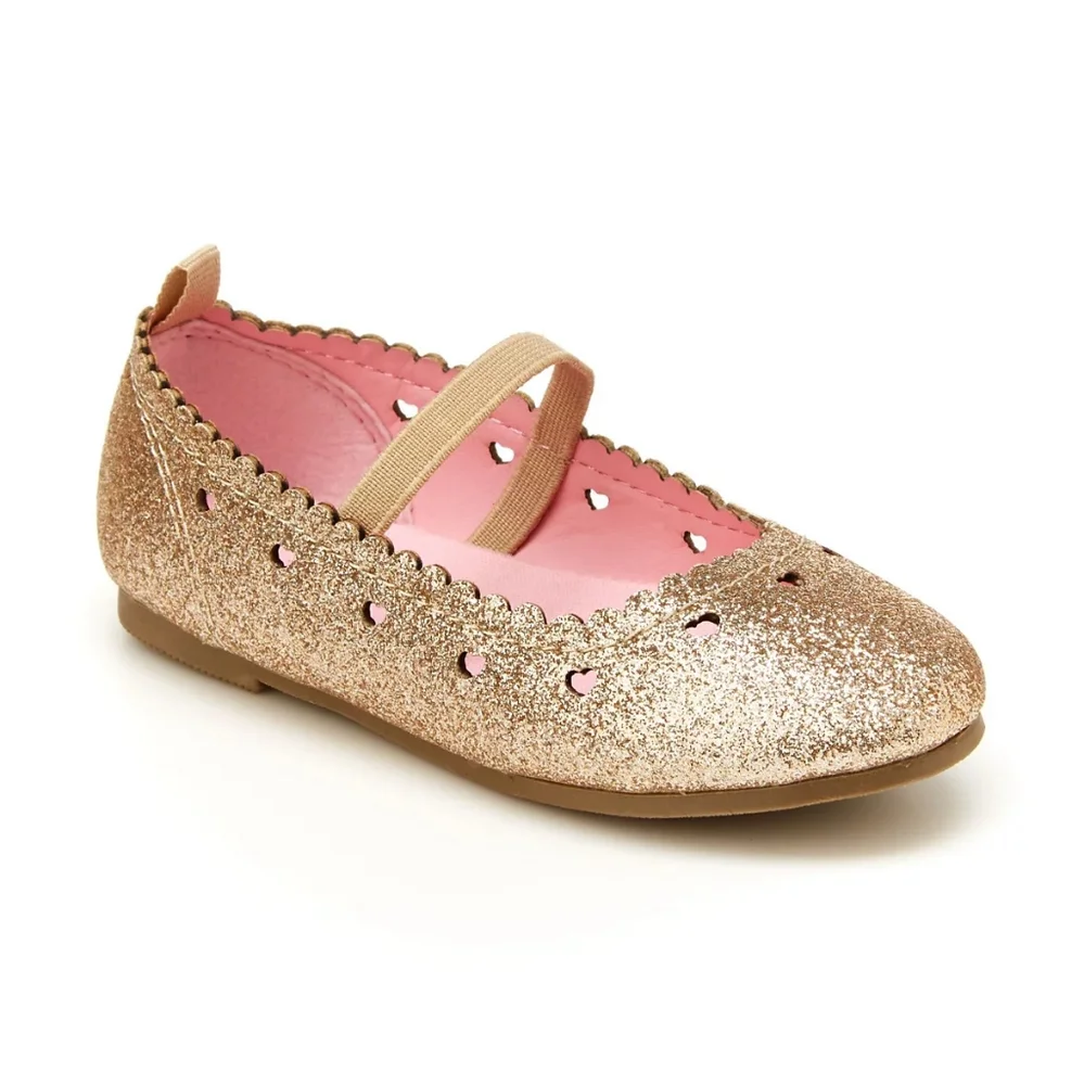CARTER'S Toddler Ellaria Dress Ballet Flats NWOT